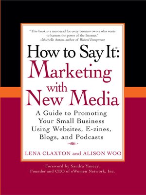 cover image of How to Say It&#174; Marketing with New Media